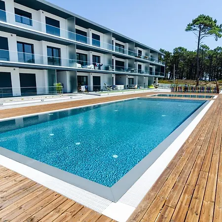 Ocean Views - New Private Condominium With Pool & Sea Views Nazare Exterior photo