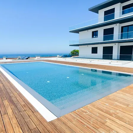 Ocean Views - New Private Condominium With Pool & Sea Views Nazare Exterior photo