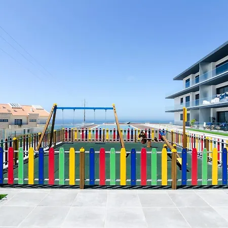 Ocean Views - New Private Condominium With Pool & Sea Views Nazare Exterior photo
