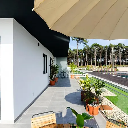 Ocean Views - New Private Condominium With Pool & Sea Views Nazare Exterior photo