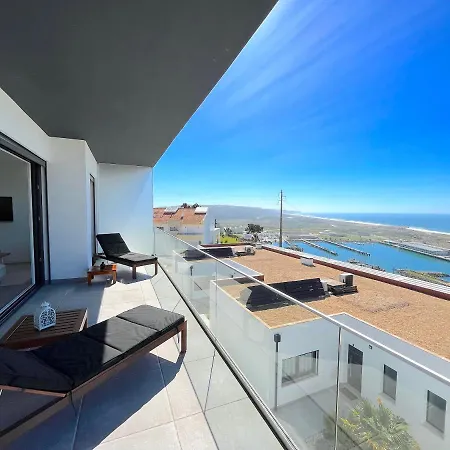 Ocean Views - New Private Condominium With Pool & Sea Views Nazare Exterior photo